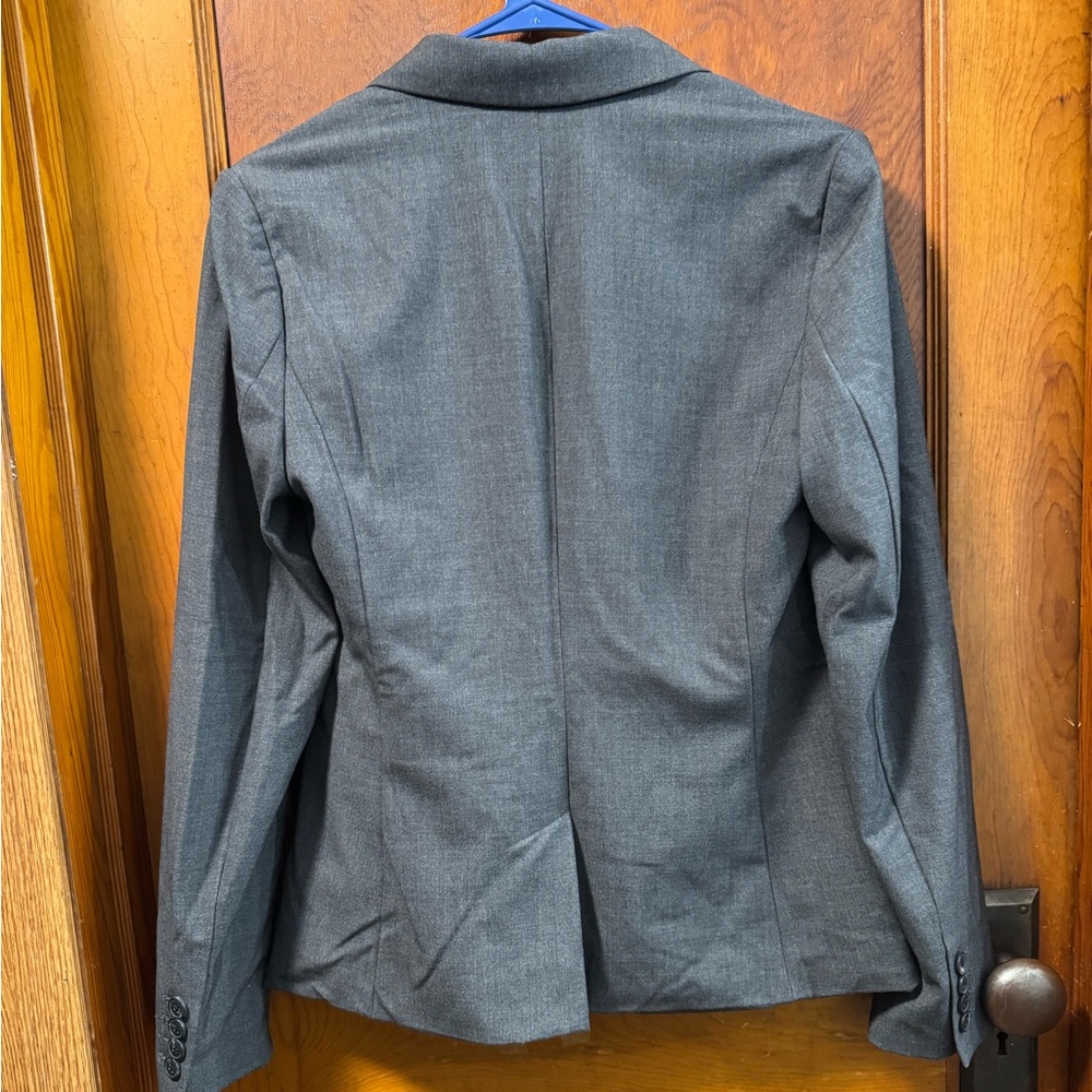Worthington Blazer Women's 6 Gray Professional Business Office - Picture 4 of 4